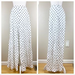 NWT. Zara Polka Dots High-waist Trousers. Size S.
